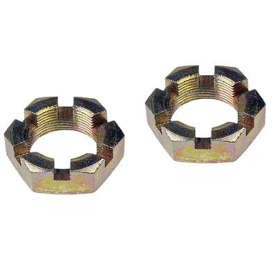 Two Spindle Nuts 3/4-20 Hex 1-1/16 In GM 378137 Dorman 615-065 Fit 46-03 Various General Motors Models Also Fits 1963 thru 1982 Corvette Rear Spindle Nut