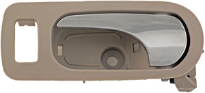 Front Left Interior Door Handle Chrome & Light Gray/Titanium - Dorman 81828