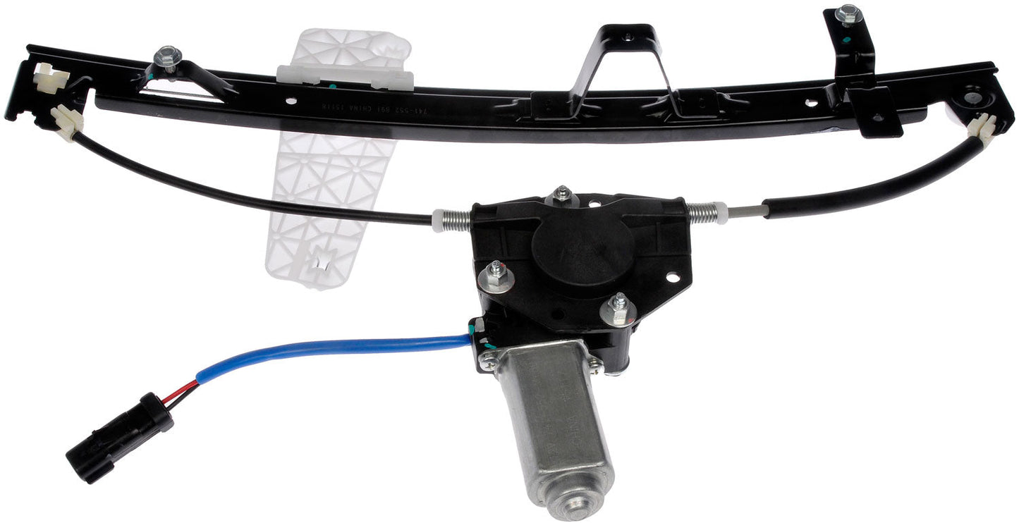 Power Window Regulator w/ Motor (Dorman 741-552) Front Left