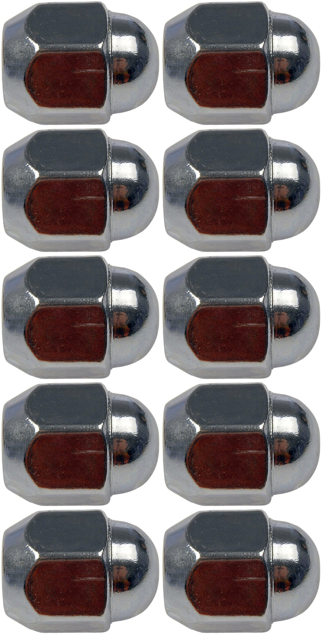 10 Wheel Lug Nut (Dorman #611-114) fits Infiniti 2010-91, Nissan 2015-78