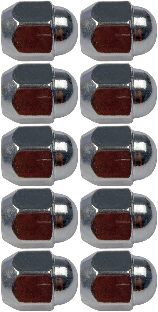 10 Wheel Lug Nut (Dorman #611-114) fits Infiniti 2010-91, Nissan 2015-78