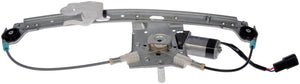 Power Window Regulator w/ Motor (Dorman 741-382) Rear Left