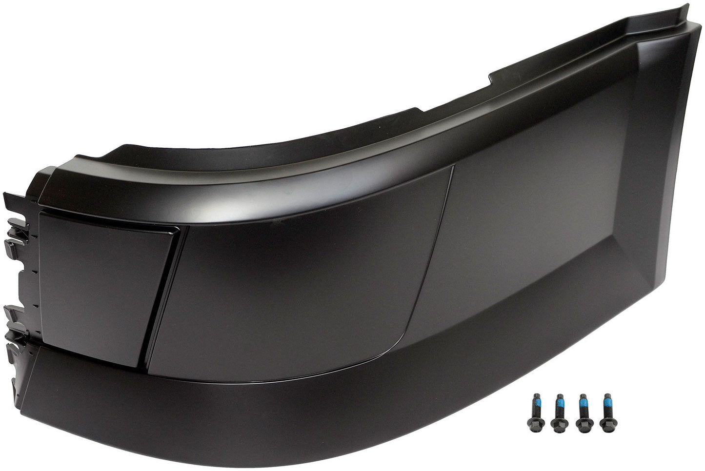 One Bumper - End, Left Hand, Without Fog Light Holes - Dorman# 242-5557