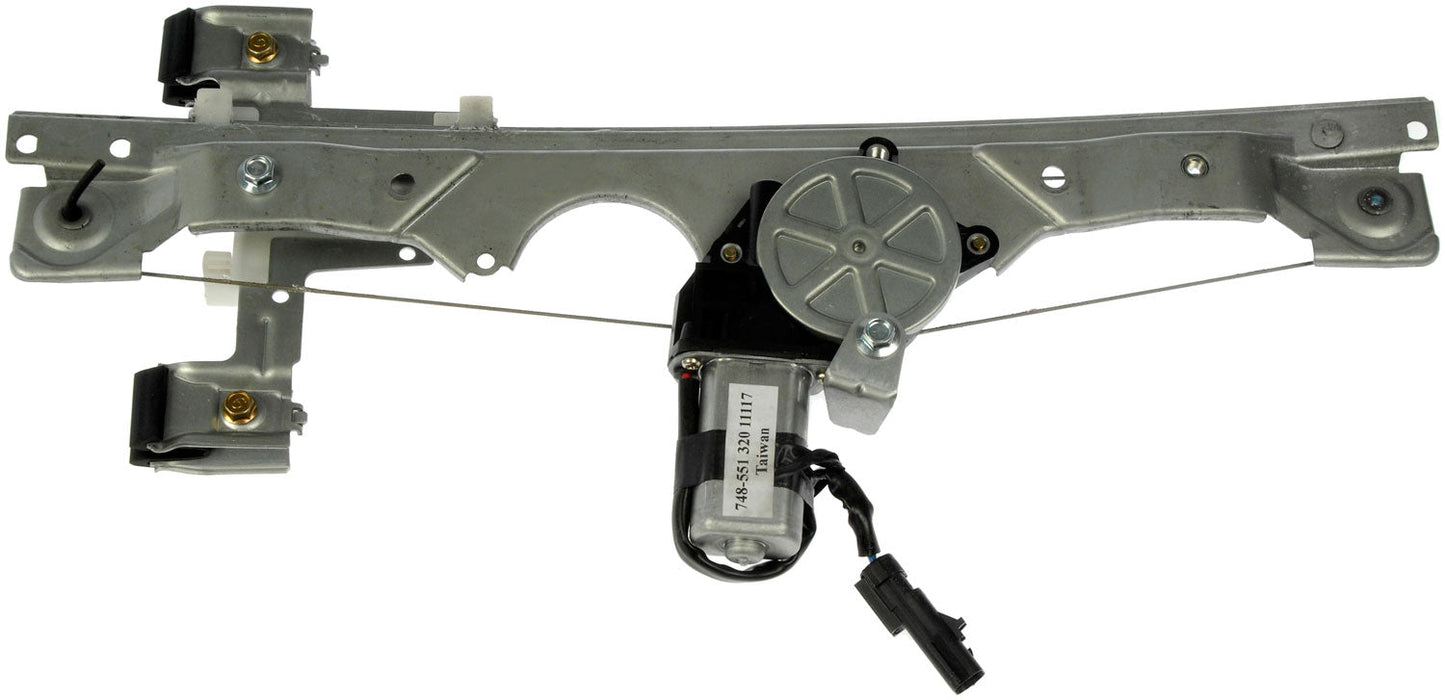 One Rear Right Power Window Regulator With Motor Dorman 748-551