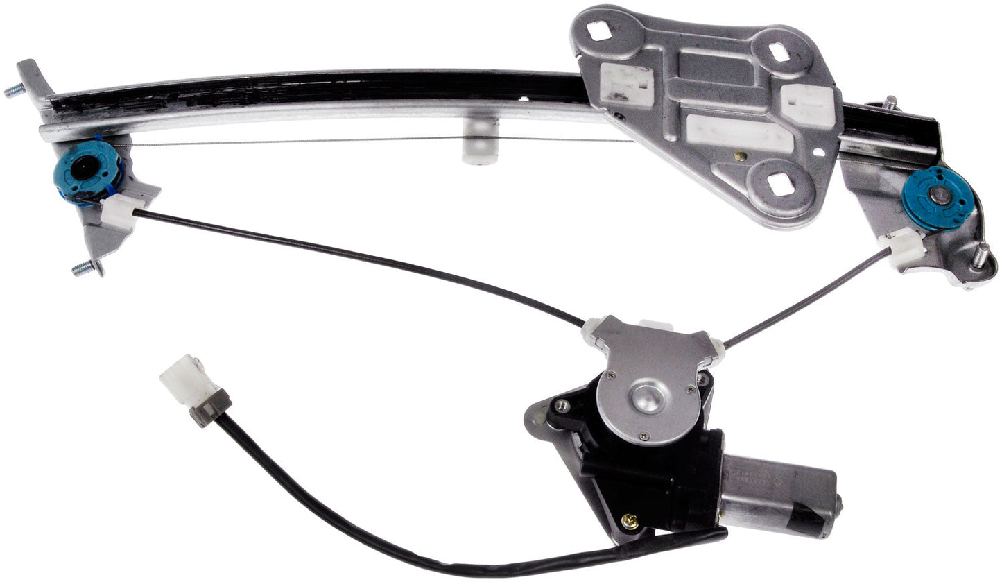 One Front Left Power Window Regulator With Motor Dorman 741-144