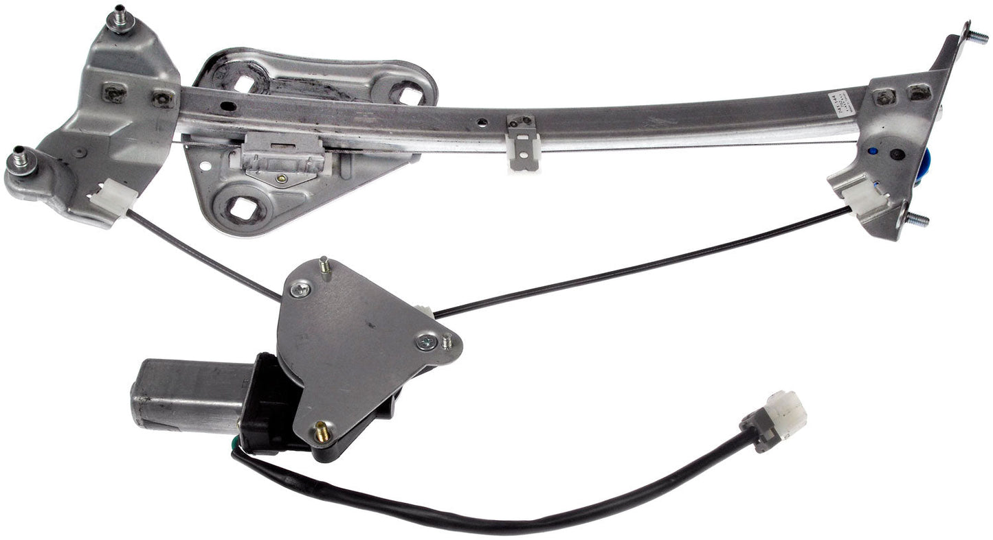 One Front Left Power Window Regulator With Motor Dorman 741-144