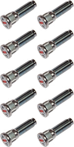 1/2-20 Serrated Wheel Stud - 0.627 In. Knurl, 1.9 In. Length - Dorman# 610-569