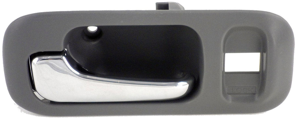 Front Left Gray & Chrome Interior Door Handle (Dorman# 82216)