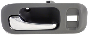 Front Left Gray & Chrome Interior Door Handle (Dorman# 82216)