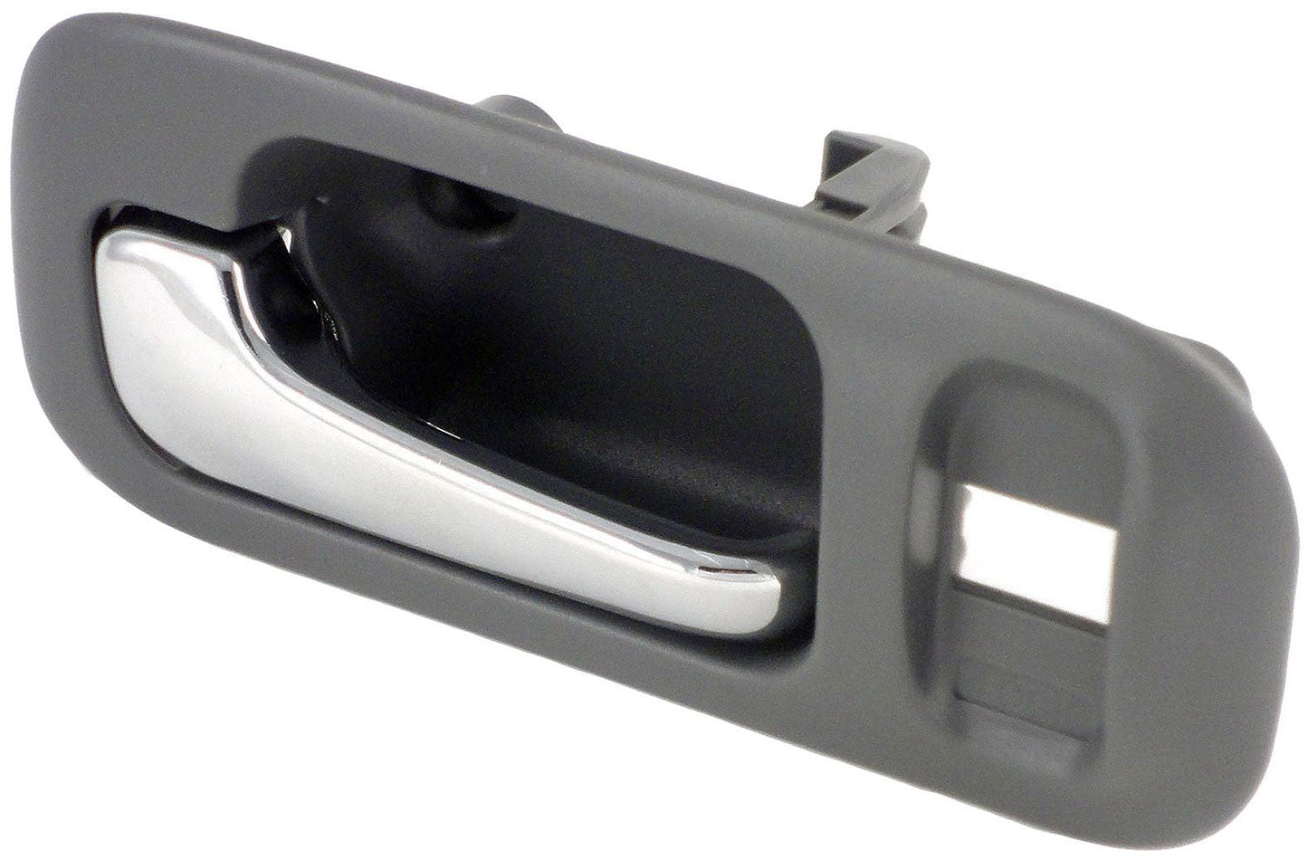 Front Left Gray & Chrome Interior Door Handle (Dorman# 82216)