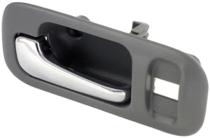 Front Left Gray & Chrome Interior Door Handle (Dorman# 82216)