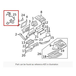 NEW OEM Vacuum Harness GM 52478893 for various 97-05 Malibu, Alero, Grand Am