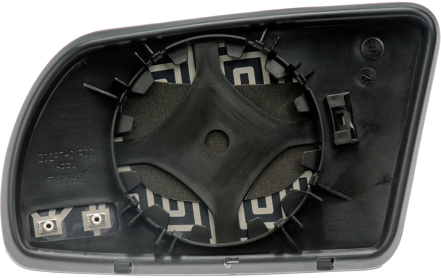 Passenger Side Plastic Back Mirror for 2007-13 Nissan Altima - Dorman# 56537