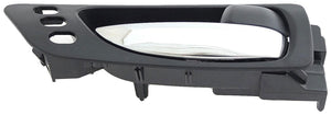 Interior Door Handle Chrome Lever Front Right Black Housing - Dorman 79855