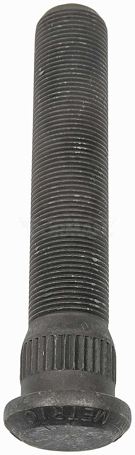 M22x1.5 Serrated Stud 25.65 mm Knurl, 129.54 mm LEN