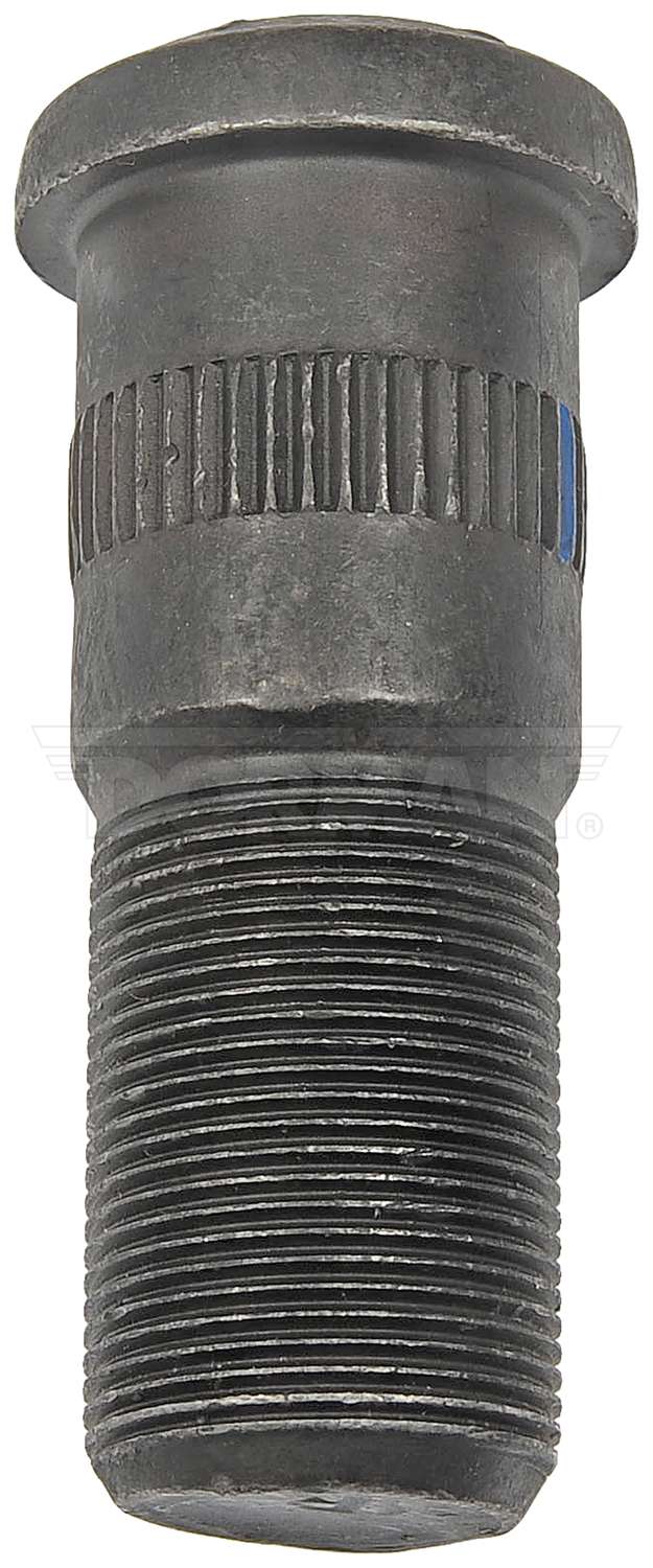 1 1/8" 16 Serrated Stud 1.247 in Knurl, 3 in LEN