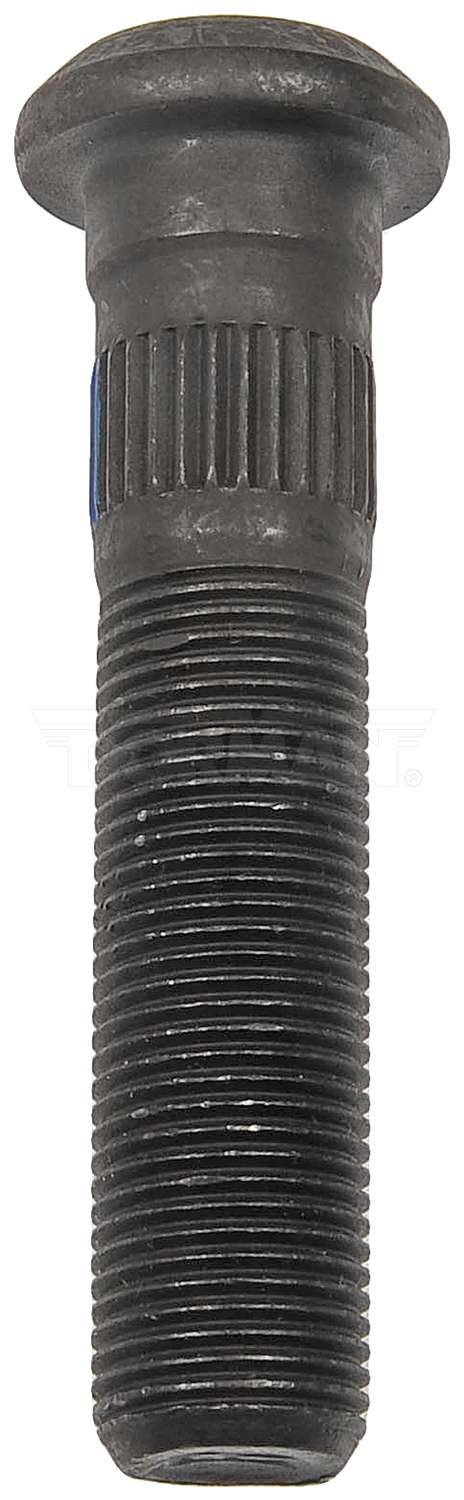 5/8" 18 Serrated Stud 0.65 in Knurl, 2.938 in LEN