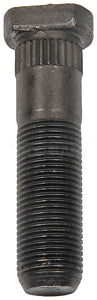 5/8 18 Clipped Head Serrated Stud 0.652 in Knurl 2.438 in LN