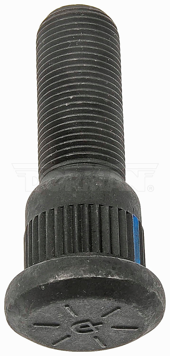 3/4" 16 Serrated Stud 1 in Knurl, 2.7 in LEN