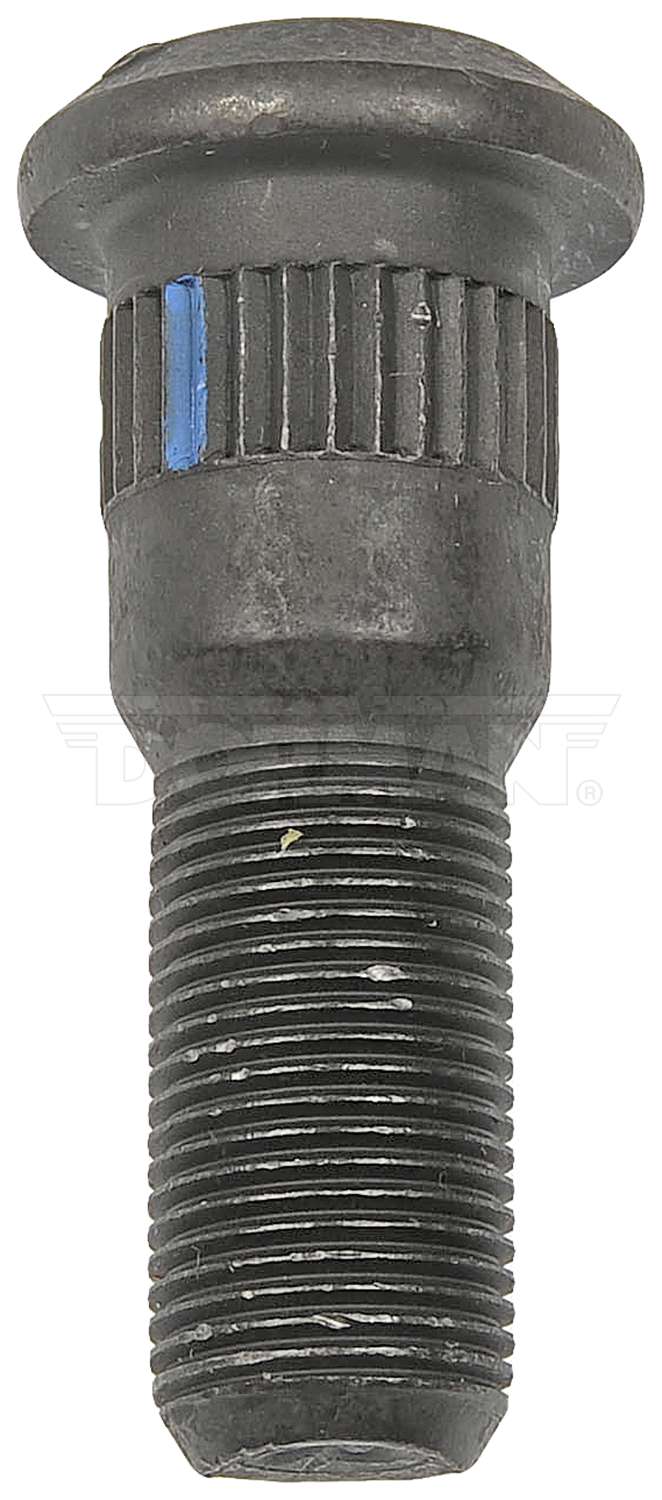 3/4" 16 Serrated Stud 0.942 in Knurl, 2.59 in LEN