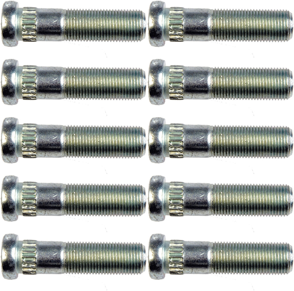 Pack of 10 Wheel Lug Stud -  Dorman 610-199