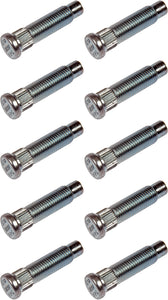 10 Serrated Wheel Stud M12-1.50 -15.97mm Knurl, 50.25mm Length - Dorman# 610-544