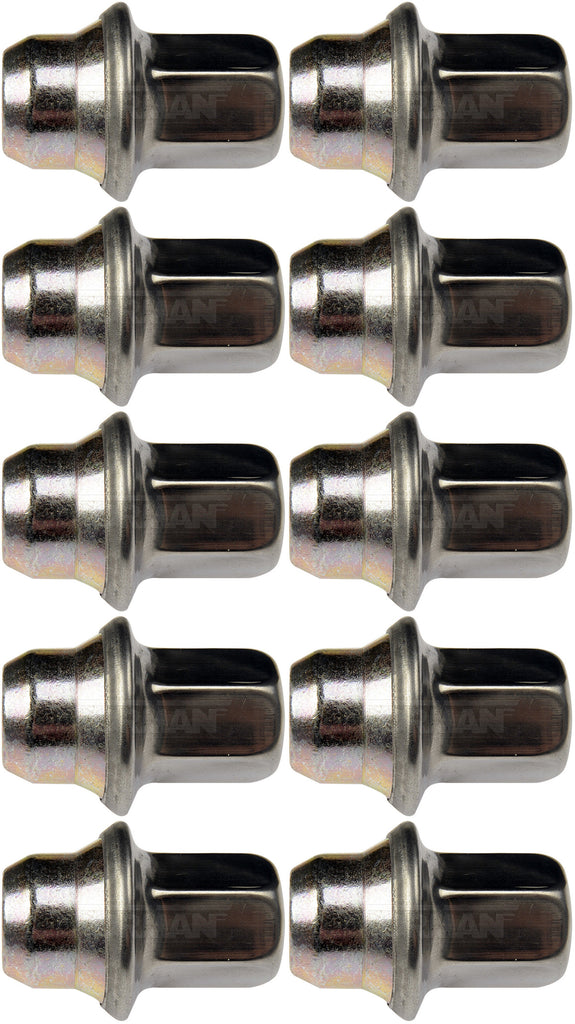 10 Wheel Lug Nut (Dorman #611-181) - M12-1.50 - Replaces OE# 6504596, 6504672