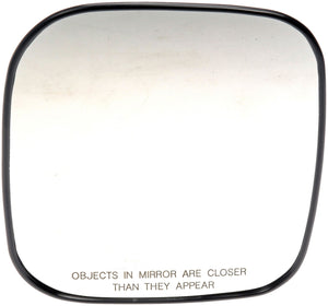 Replacement Glass - Plastic Backing - Dorman 56763