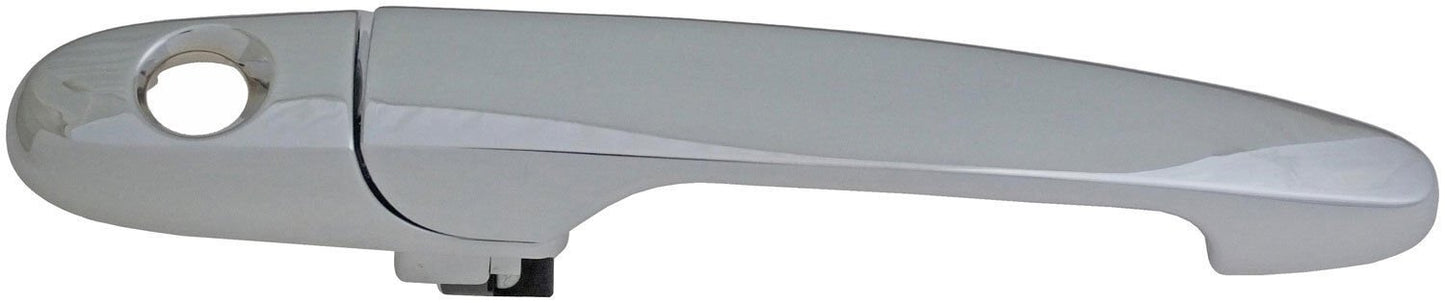 Exterior Door Handle Front Right With Keyhole Chrome (Plastic) - Dorman# 88353