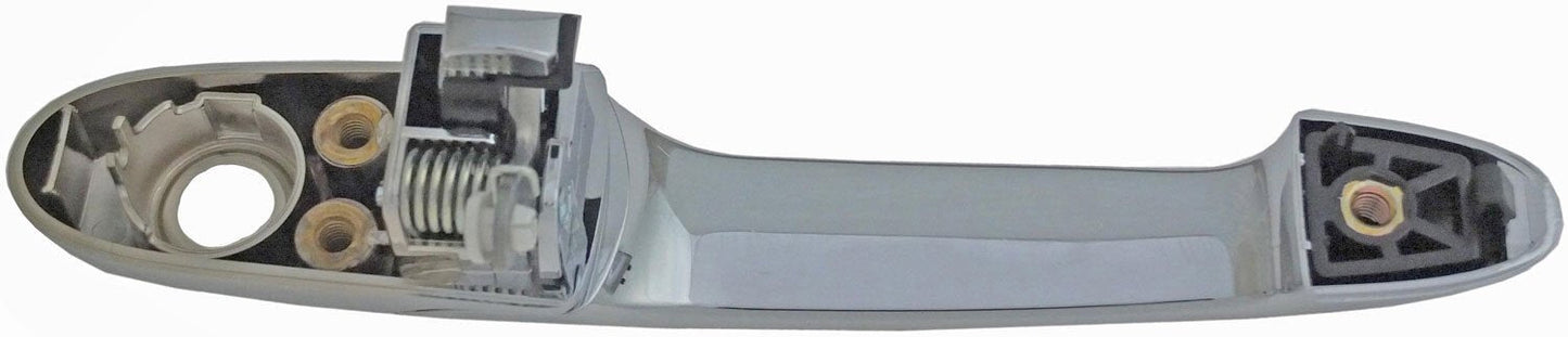 Exterior Door Handle Front Right With Keyhole Chrome (Plastic) - Dorman# 88353
