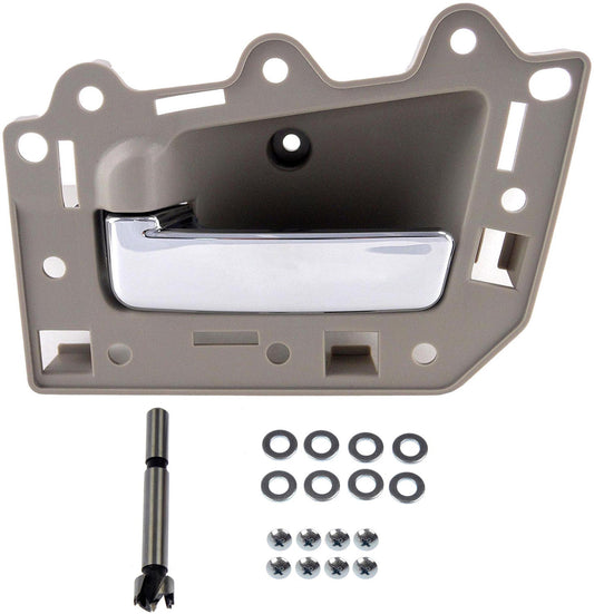 Interior Door Handle Chrome Lever, Black Housing - Dorman 82162
