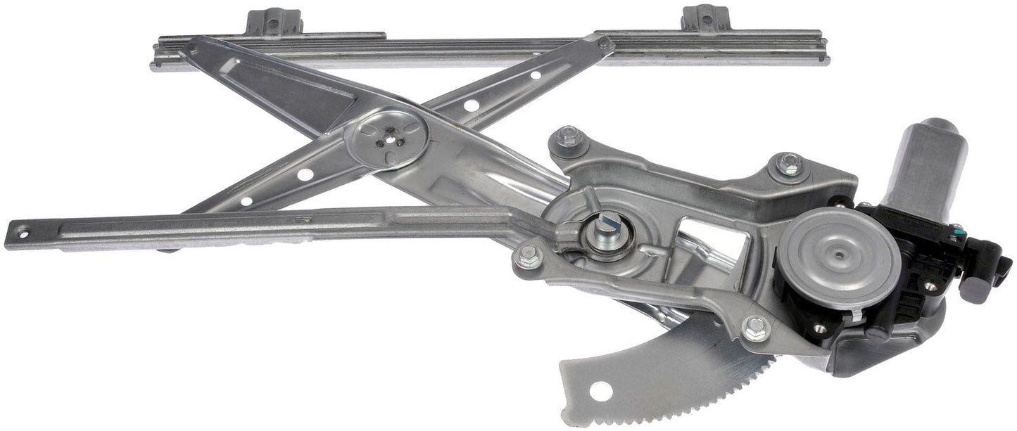 One Front Left Power Window Regulator With Motor Dorman 741-014