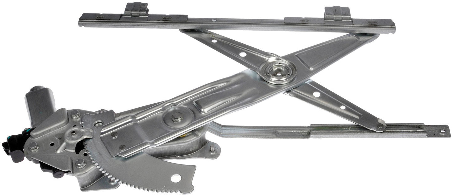 One Front Left Power Window Regulator With Motor Dorman 741-014