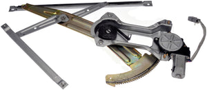 One Front Left Power Window Regulator With Motor Dorman 741-126