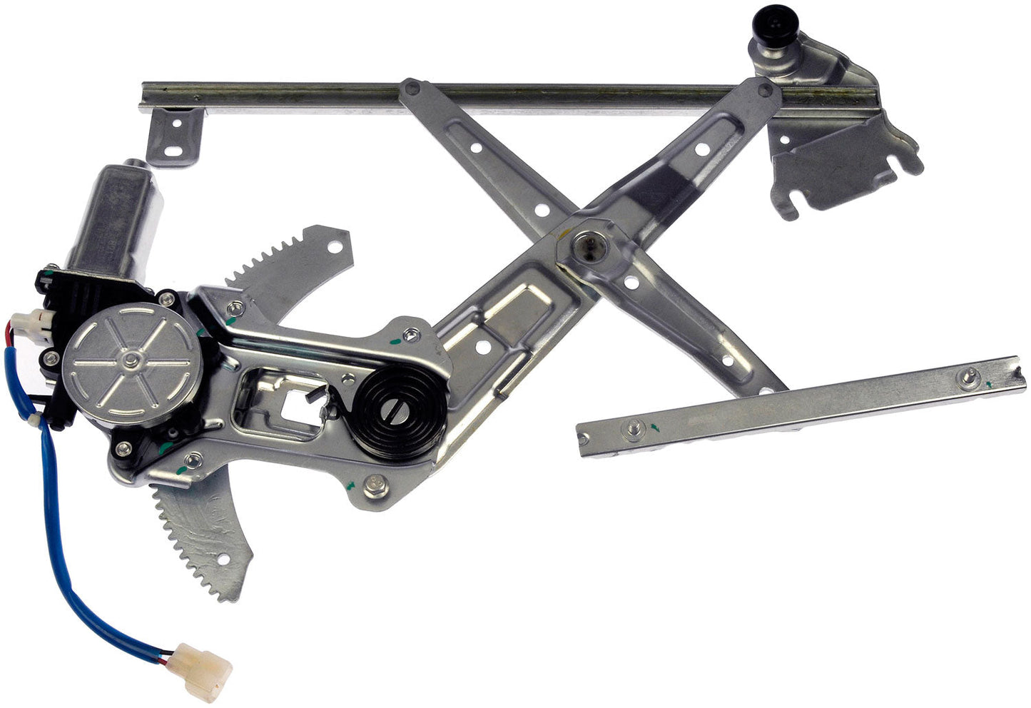 One Front Left Power Window Regulator With Motor Dorman 741-003