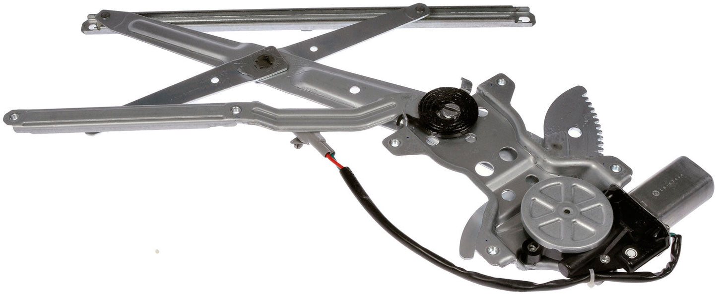 One Front Left Power Window Regulator With Motor Dorman 741-799