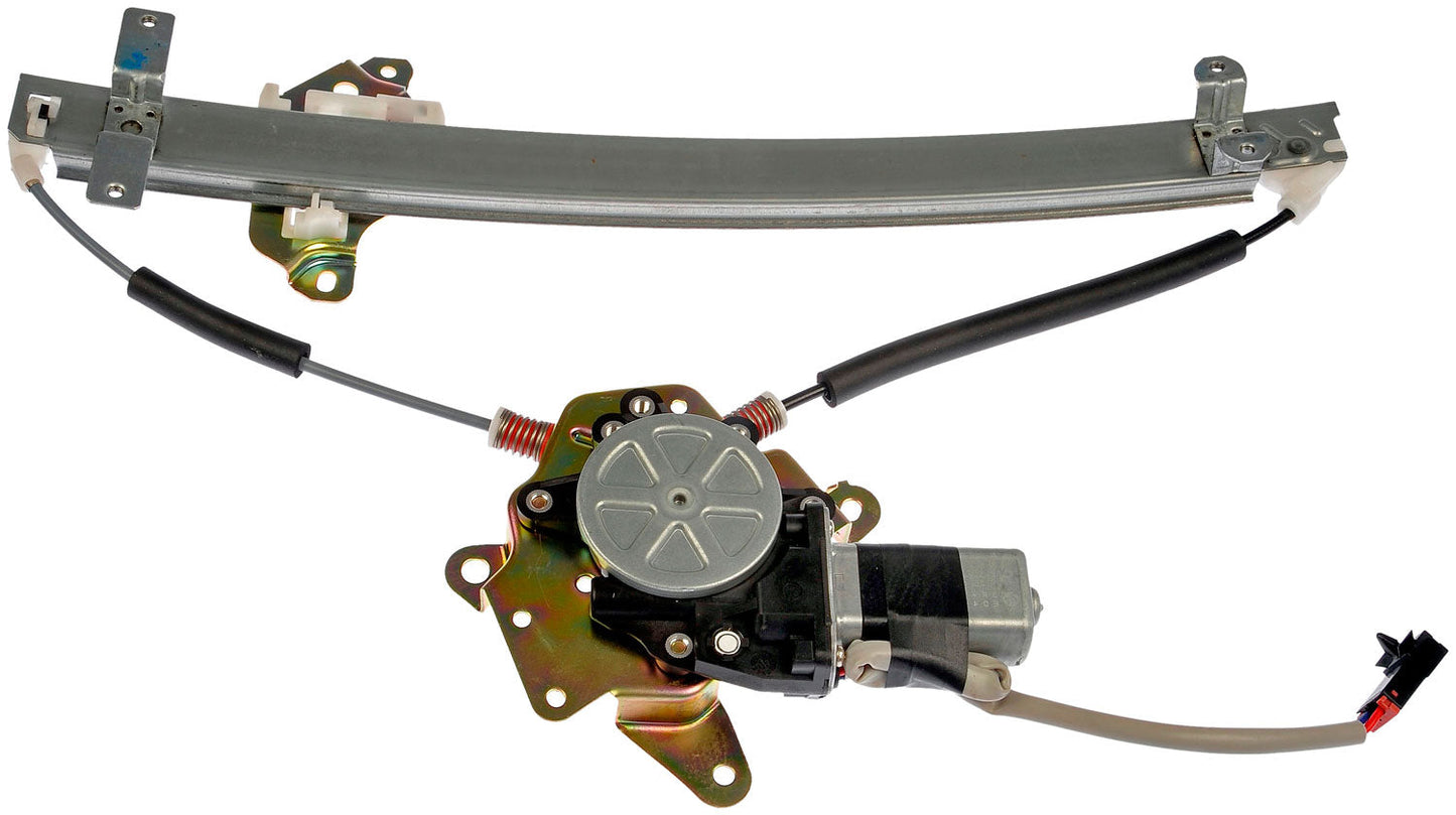 One Front Left Power Window Regulator With Motor Dorman 741-777