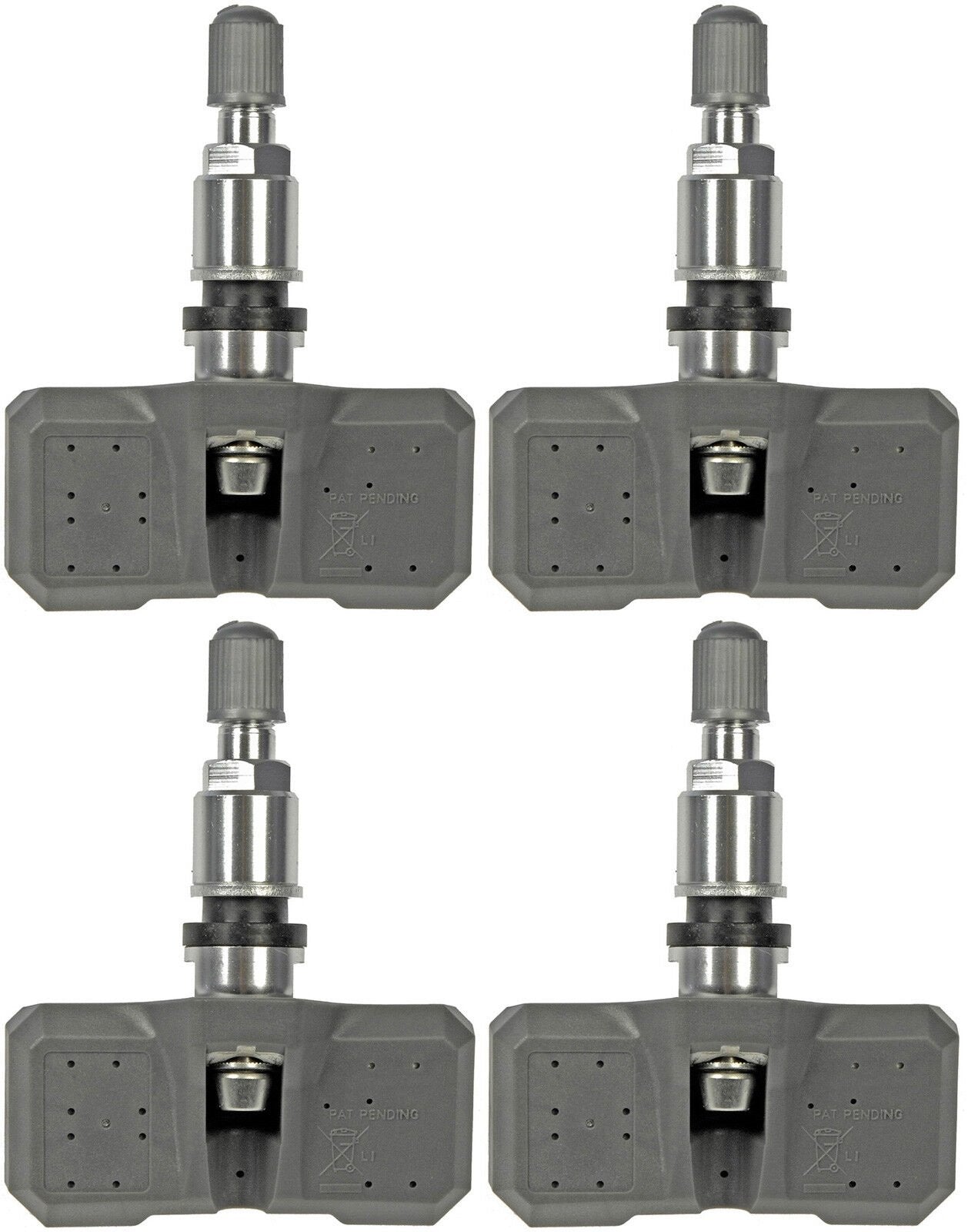 Four Tire Pressure Monitoring System (TPMS) Sensor Dorman 974-041