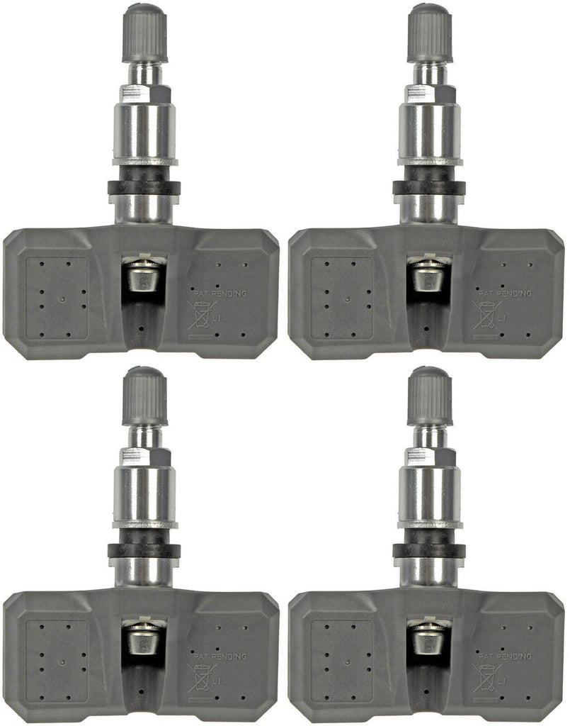 Four Tire Pressure Monitoring System (TPMS) Sensor Dorman 974-041