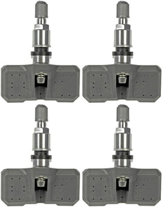 Four Tire Pressure Monitoring System (TPMS) Sensor Dorman 974-041