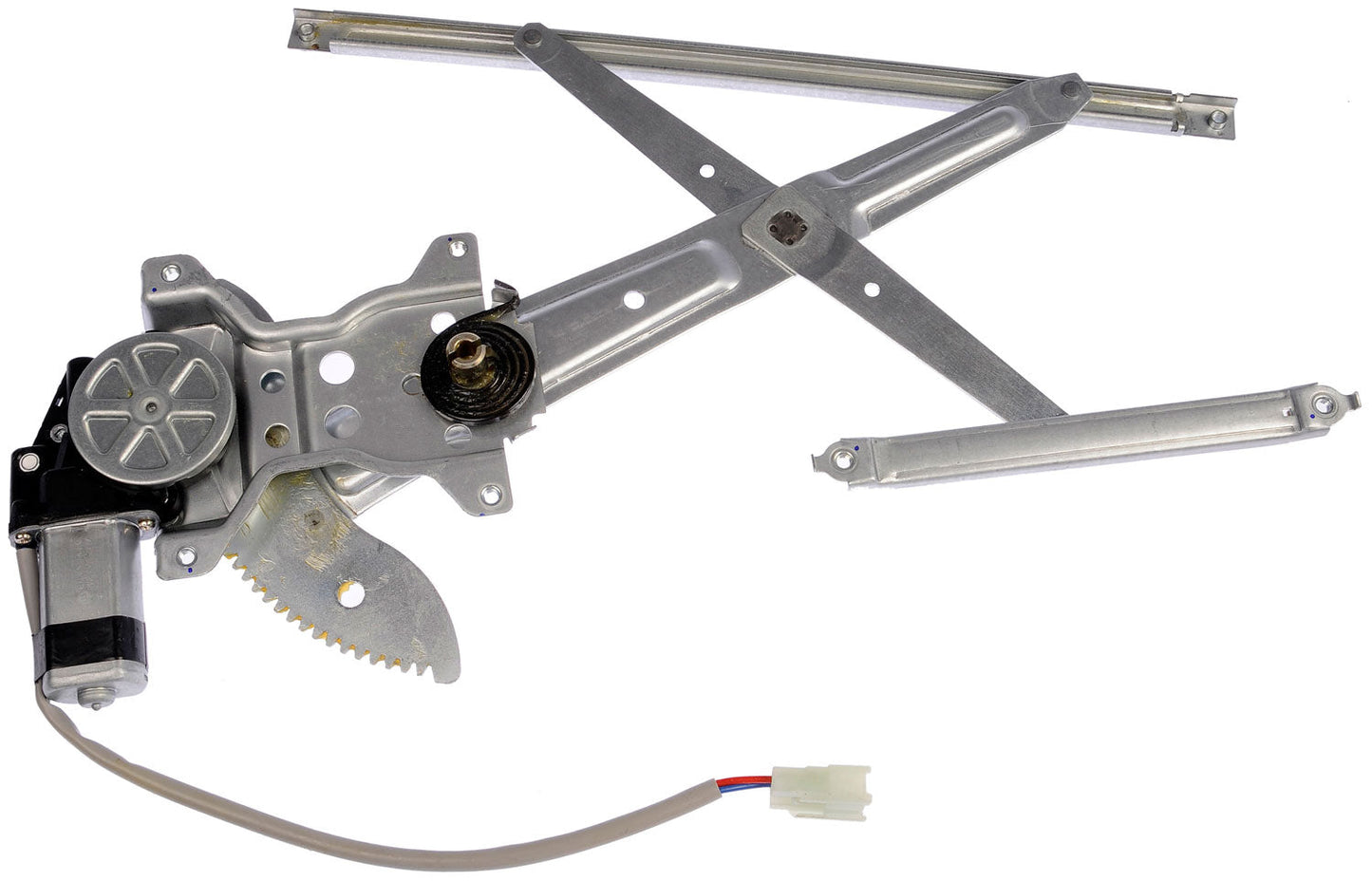 One Front Left Power Window Regulator With Motor Dorman 748-607