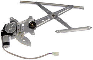 One Front Left Power Window Regulator With Motor Dorman 748-607