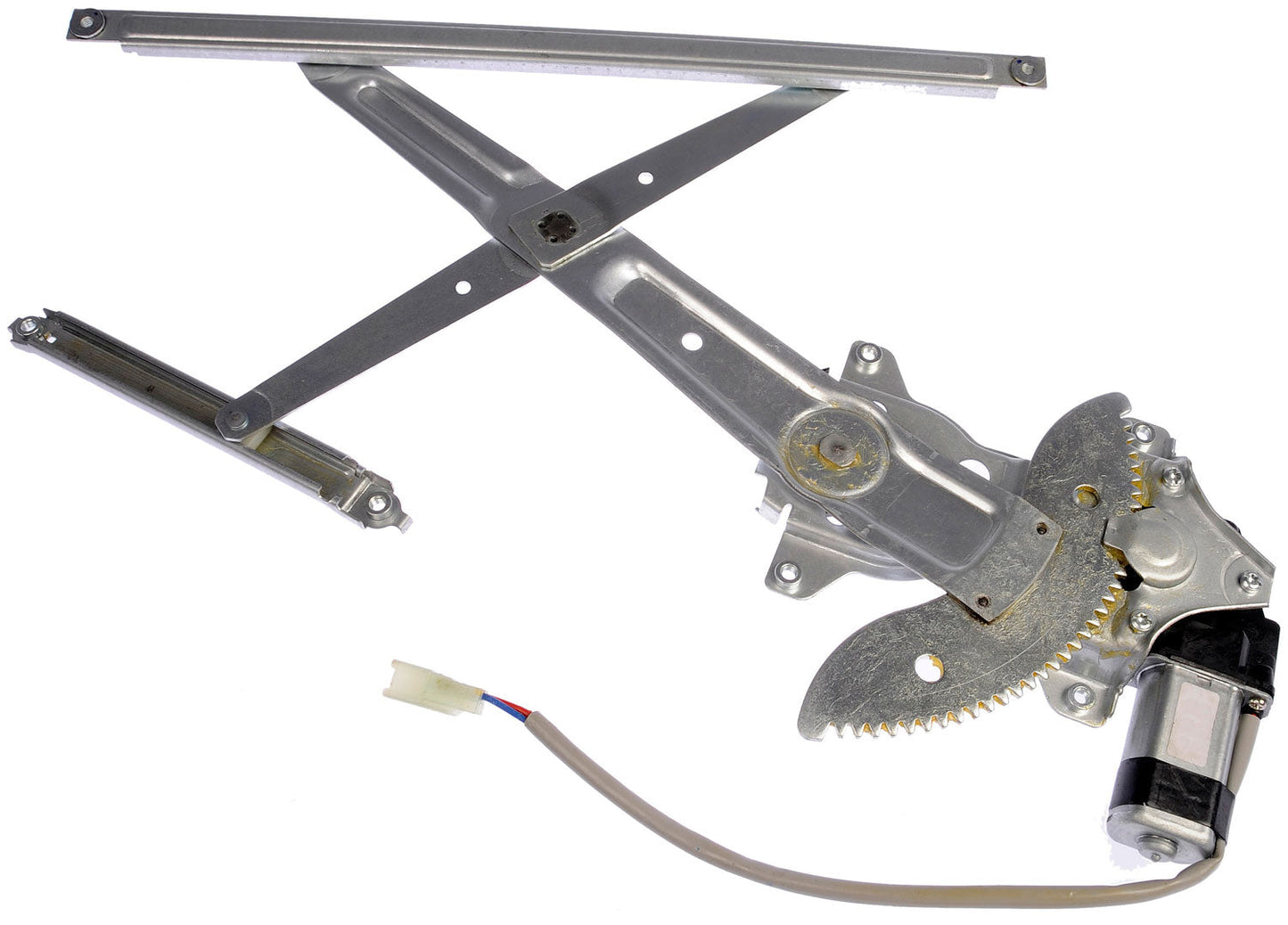 One Front Left Power Window Regulator With Motor Dorman 748-607