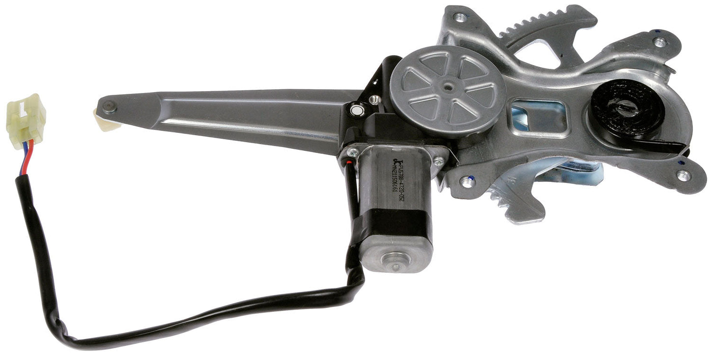 One Rear Right Power Window Regulator With Motor Dorman 741-357