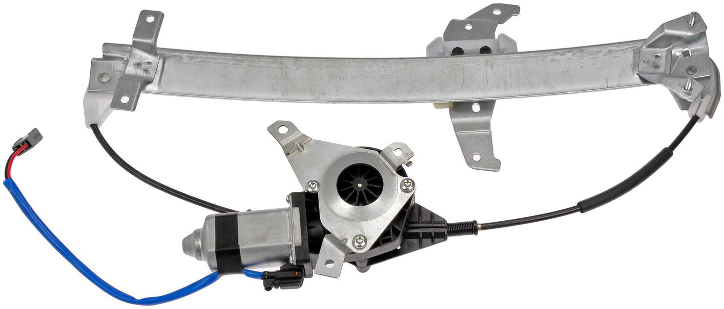 One Front Left Power Window Regulator With Motor Dorman 741-662
