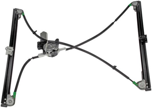 One Front Left Power Window Regulator With Motor Dorman 741-550
