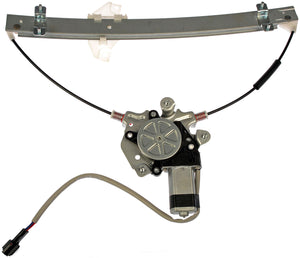 One Front Left Power Window Regulator With Motor Dorman 741-694