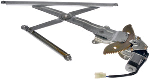 One Front Left Power Window Regulator With Motor Dorman 741-505