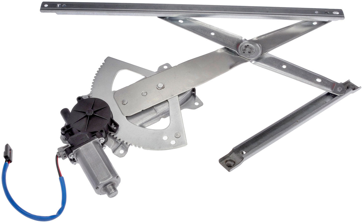 One Front Left Power Window Regulator With Motor Dorman 741-673
