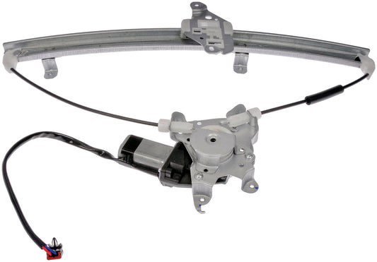 One Front Left Power Window Regulator With Motor Dorman 741-904